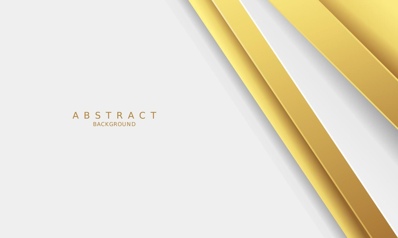 white luxury premium background and gold line. vector