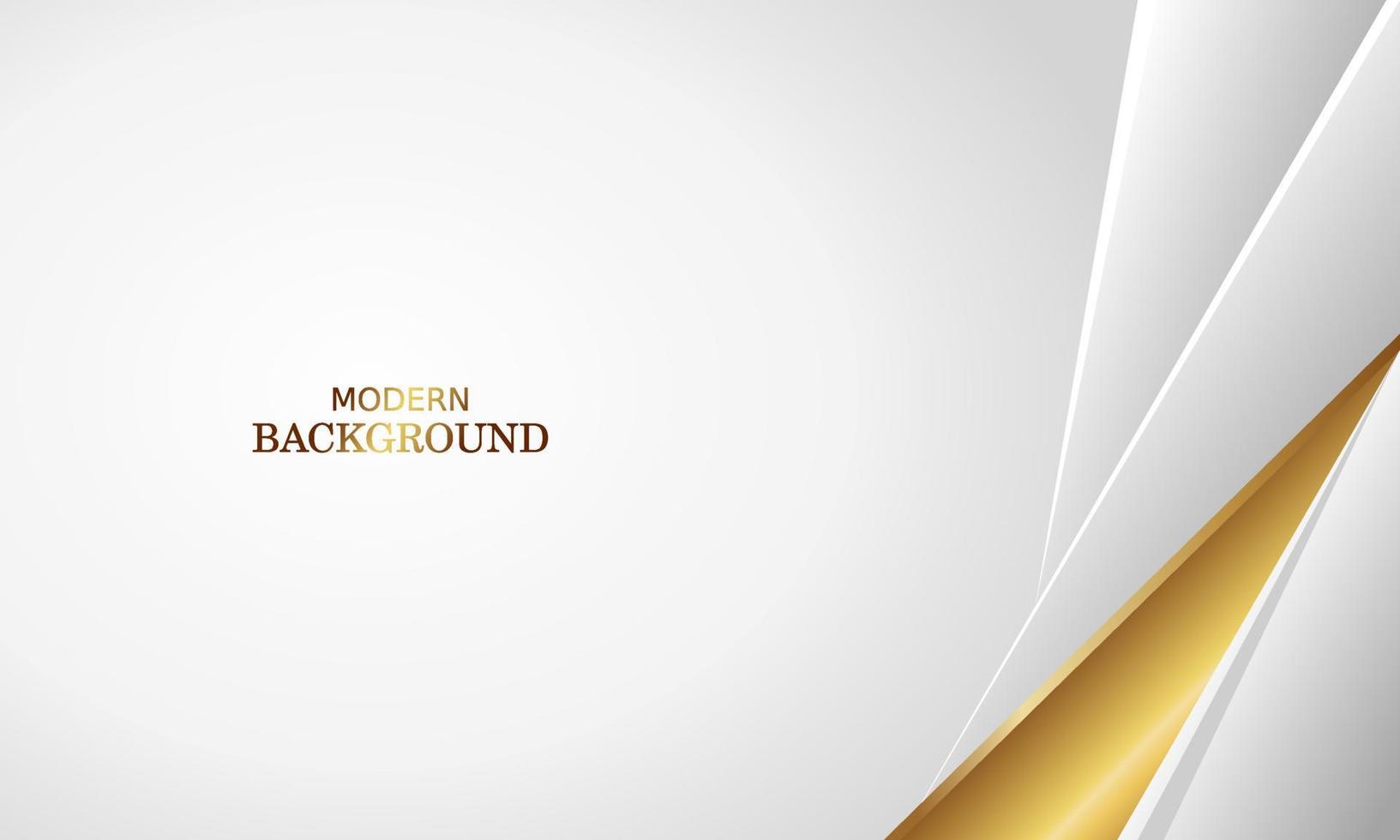 white luxury premium background and gold line. vector