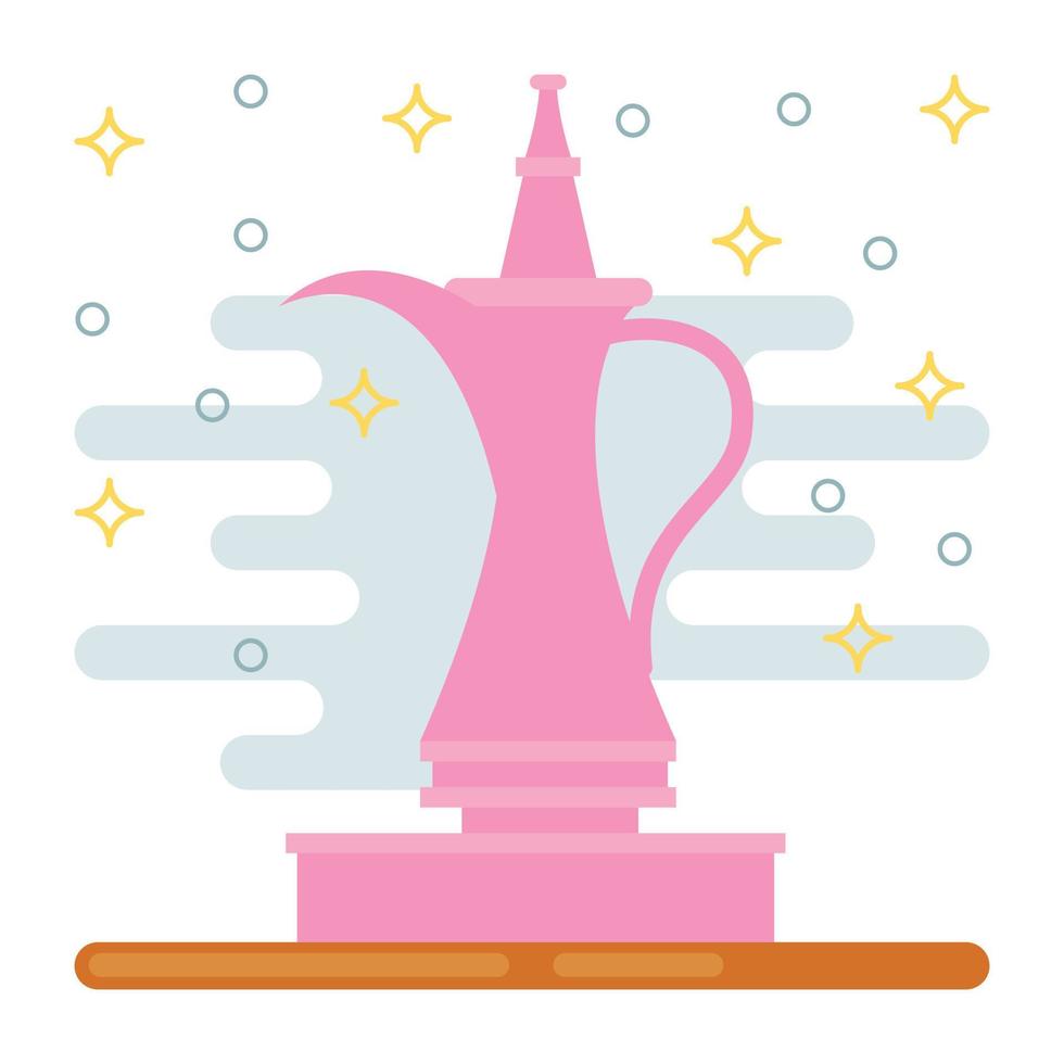 Trendy Giant Sculpture vector