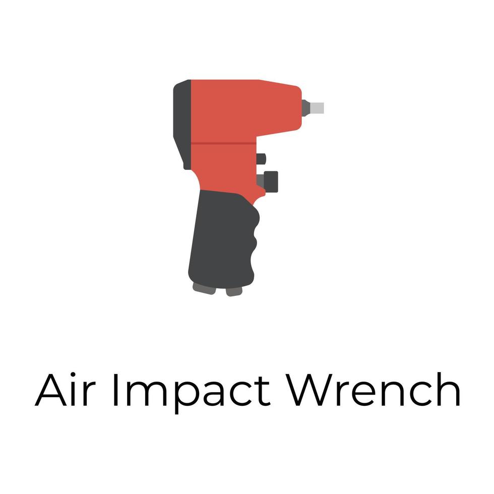 Air Impact Wrench 14303962 Vector Art at Vecteezy