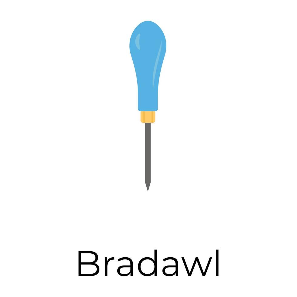 Trendy Bradawl Concepts vector