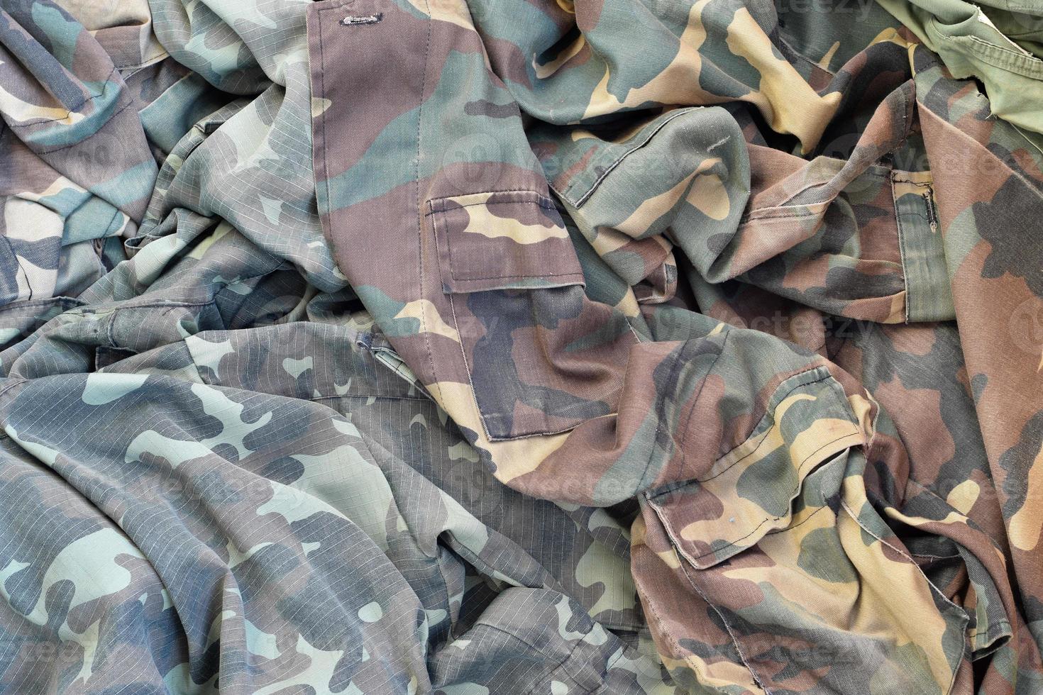Camouflage background texture as backdrop for russian or ussr snipers design projects photo