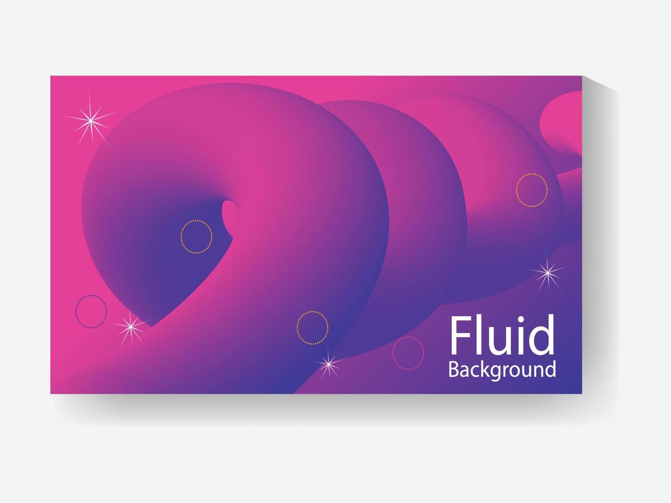 fluid abstract liquid background design. vector land page wall paper .