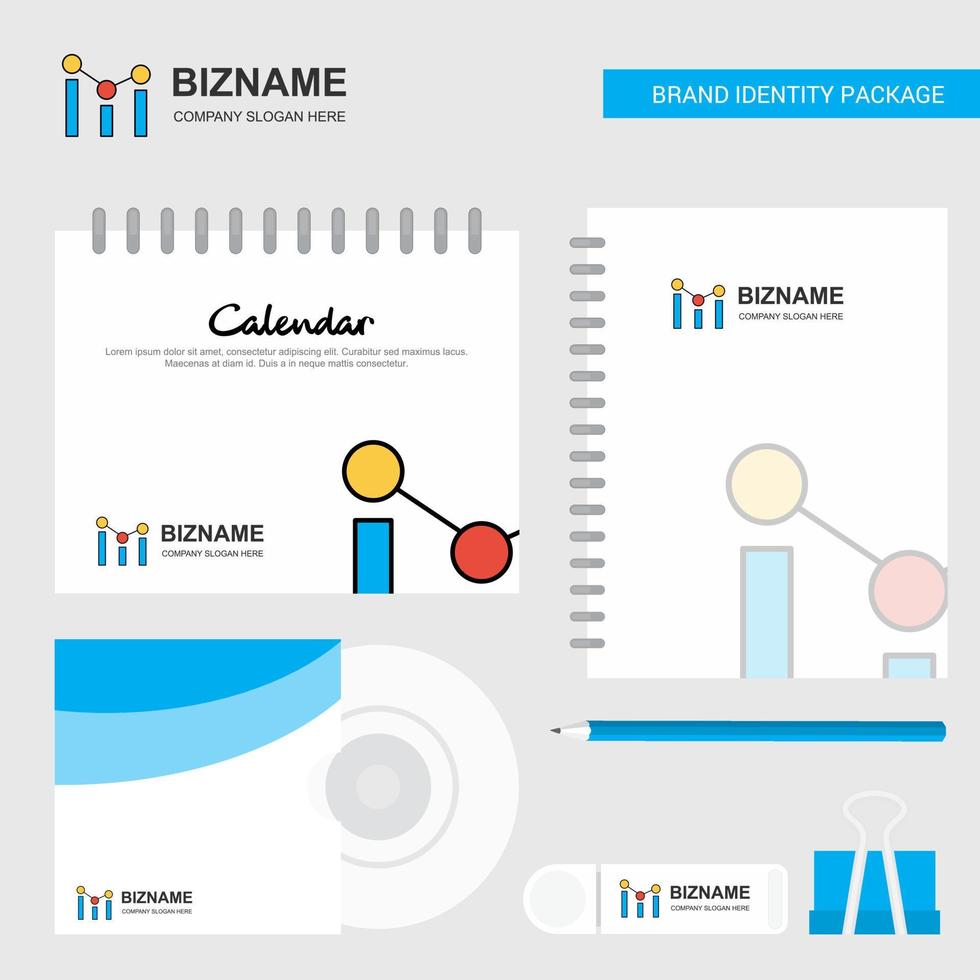 Positions Logo Calendar Template CD Cover Diary and USB Brand Stationary Package Design Vector Template
