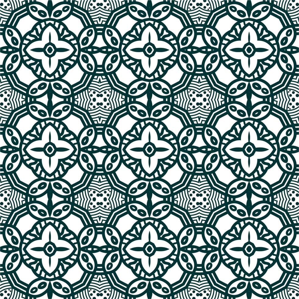 Seamless Pattern. Simple background with geometric elements vector