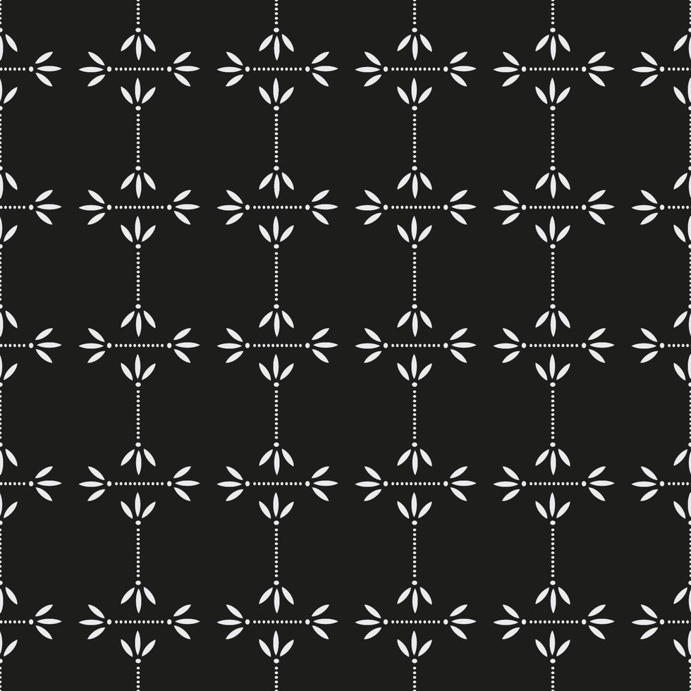 Black and white checkered pattern vector