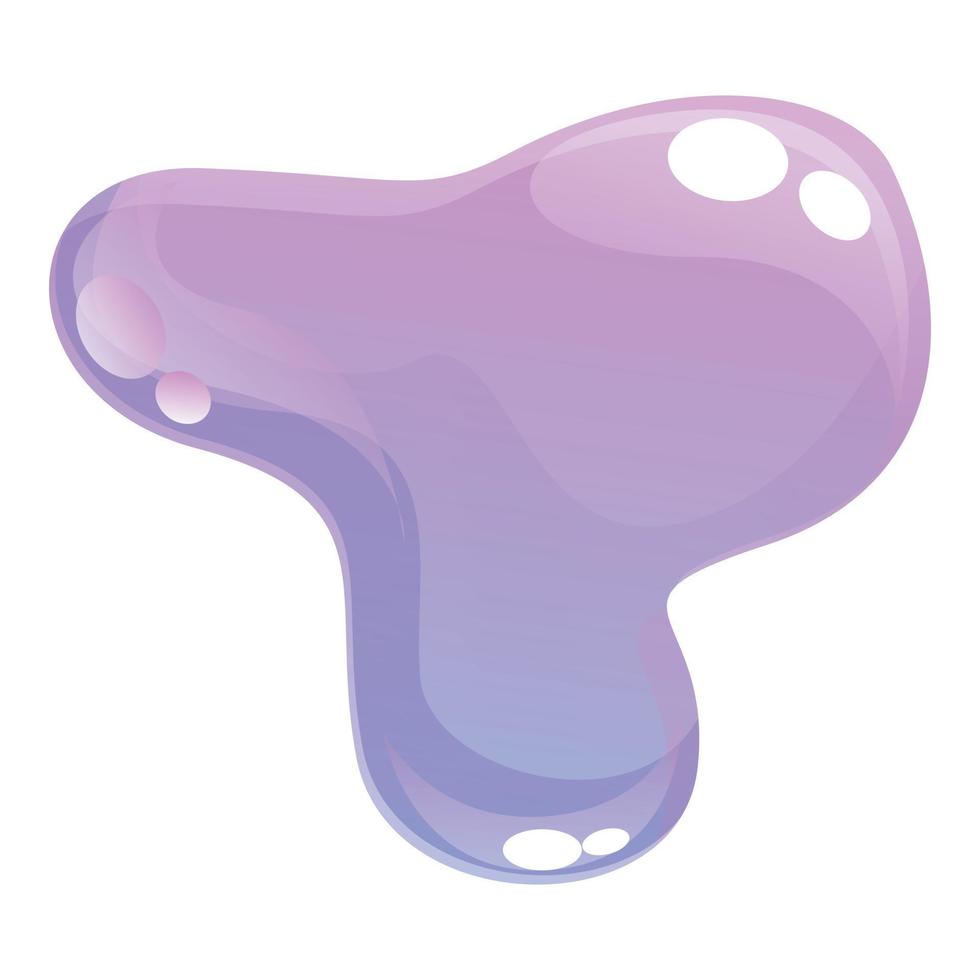 Sticky slime icon cartoon vector. Splash drip vector