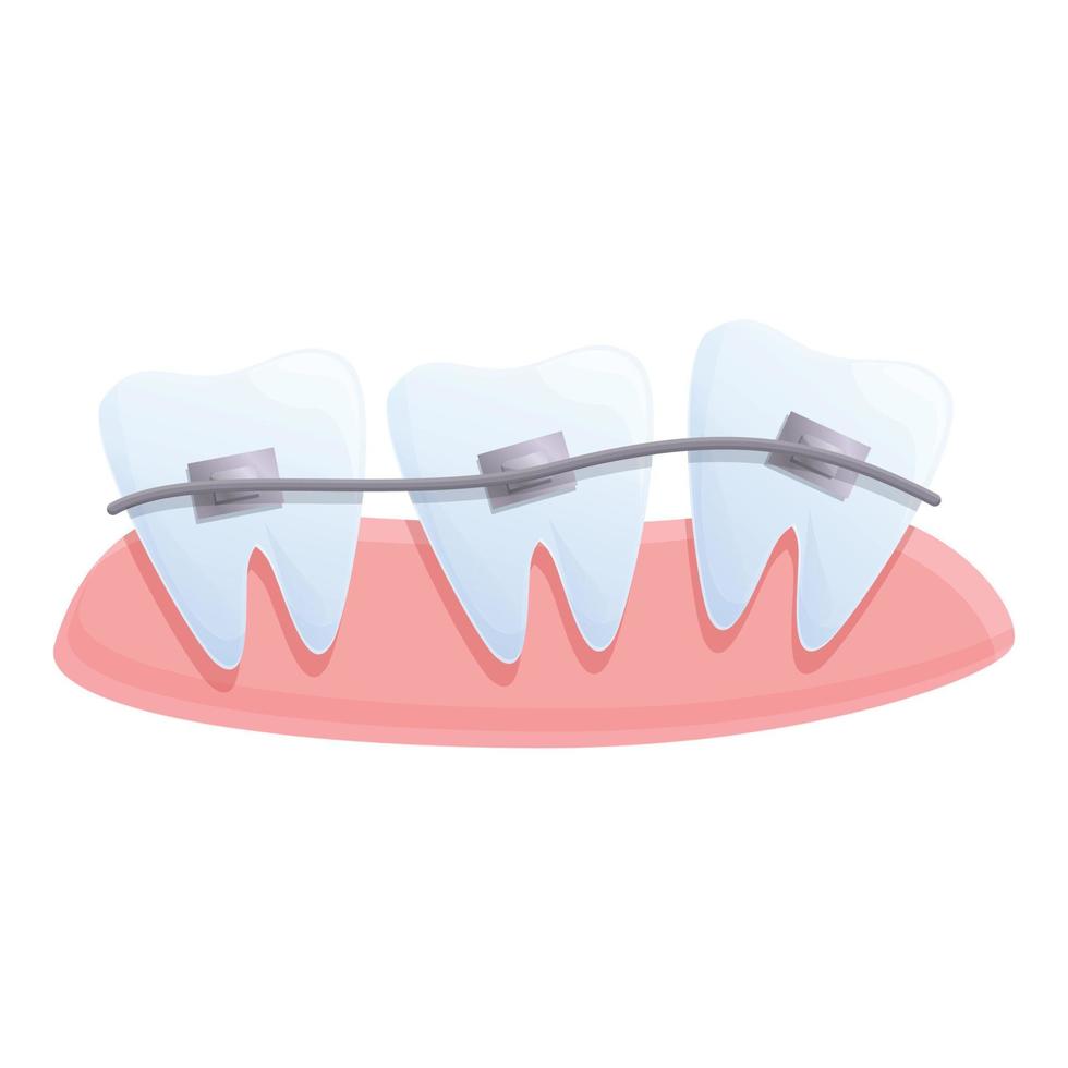 icono de odontología de frenos dentales, estilo de dibujos animados  14307579 Vector en Vecteezy