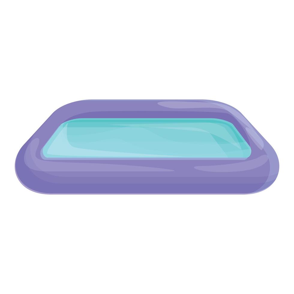 Float pool icon cartoon vector. Water inflatable vector