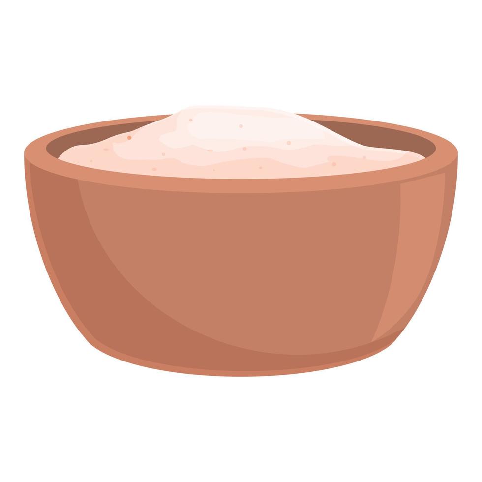Food substitutes bowl icon cartoon vector. Syrup meatless vector