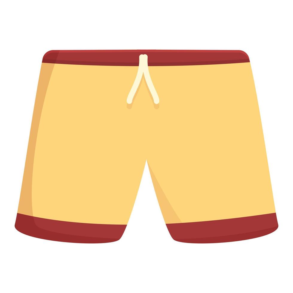 vector de dibujos animados de icono de pantalones cortos deportivos. gimnasio
