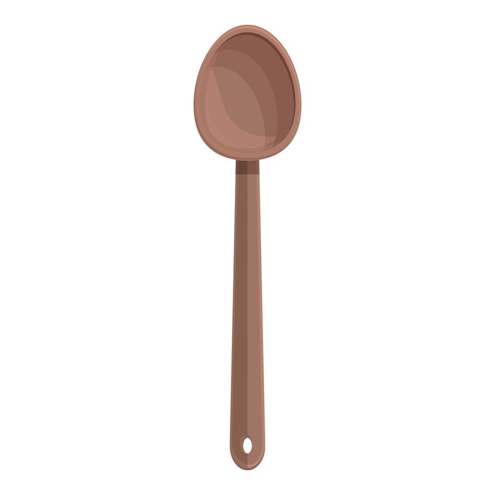 Cooking spoon icon cartoon vector. Kitchen spatula vector