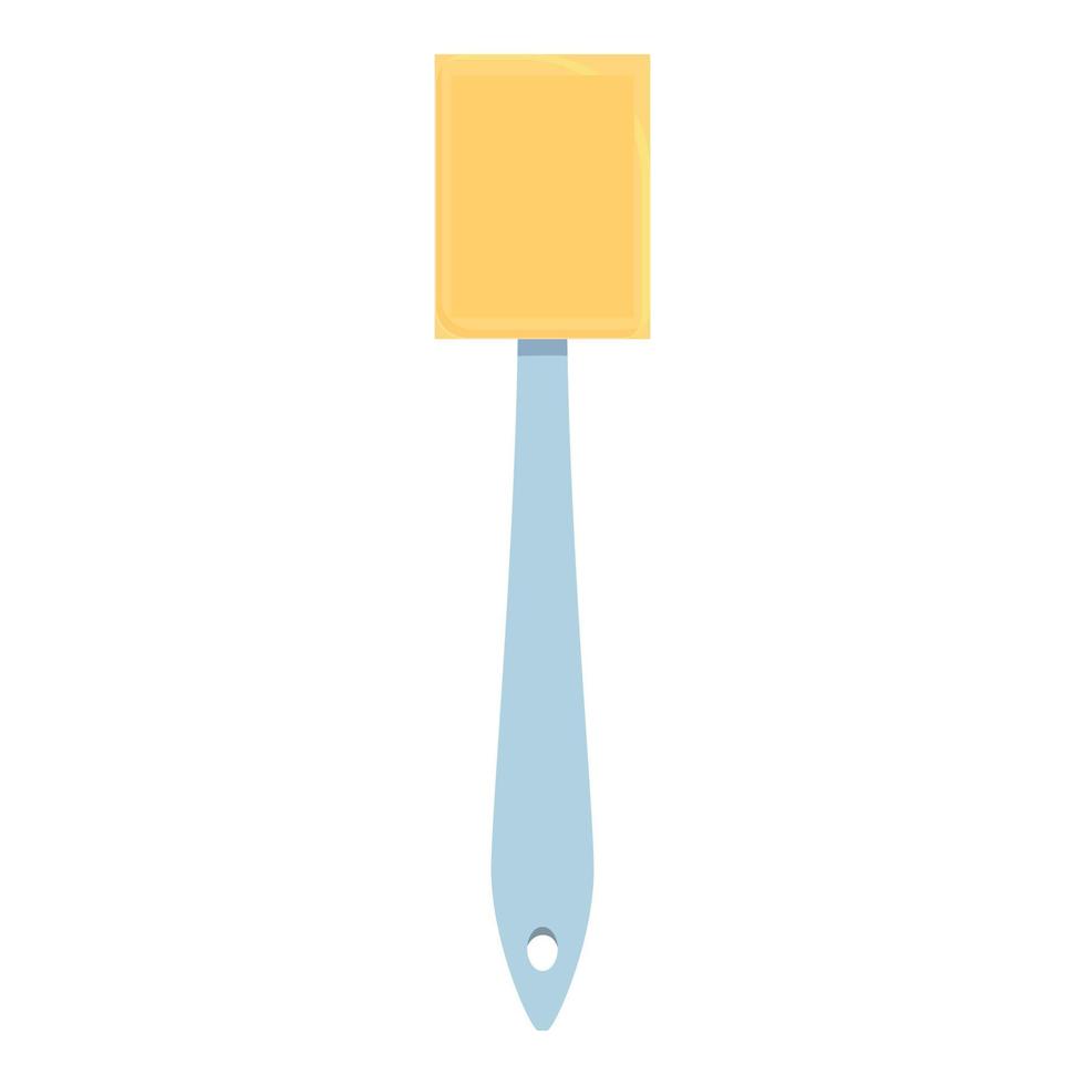 Hanging spatula icon cartoon vector. Grill spoon vector