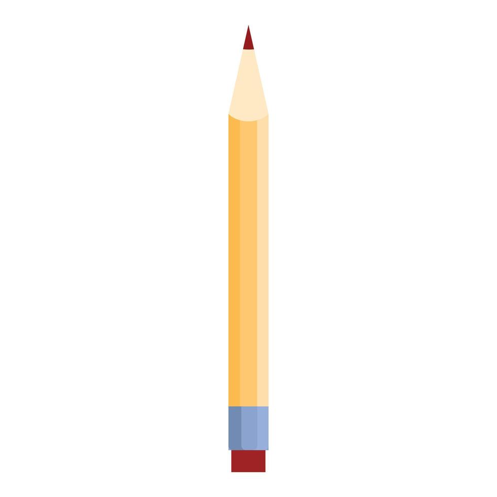 School pen icon cartoon vector. Stationery pencil vector