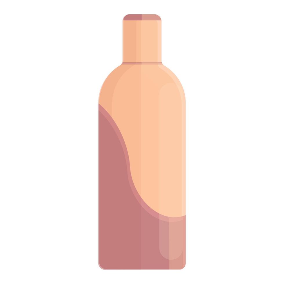 Conditioner bottle icon cartoon vector. Shampoo glass vector