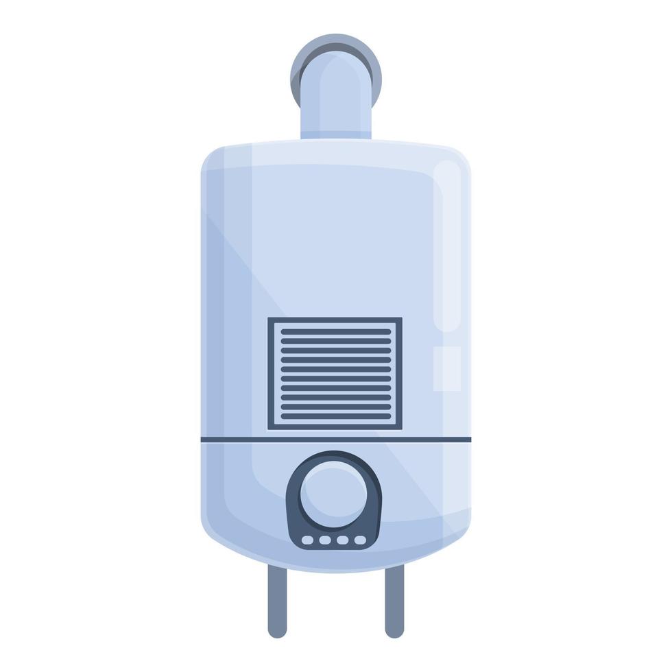 Gas boiler geyser icon cartoon vector. House heater vector