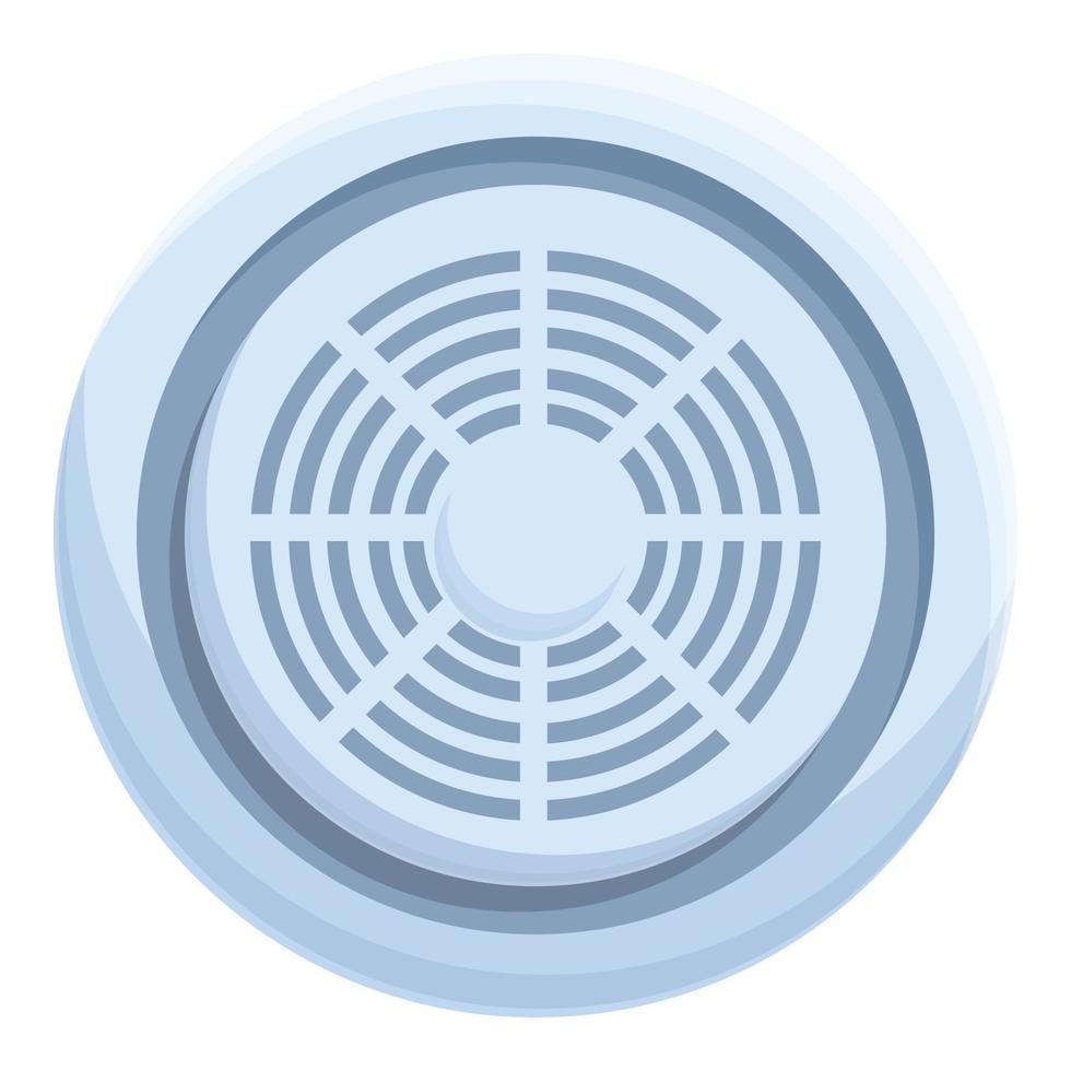 CO2 detector icon cartoon vector. Alarm sensor vector