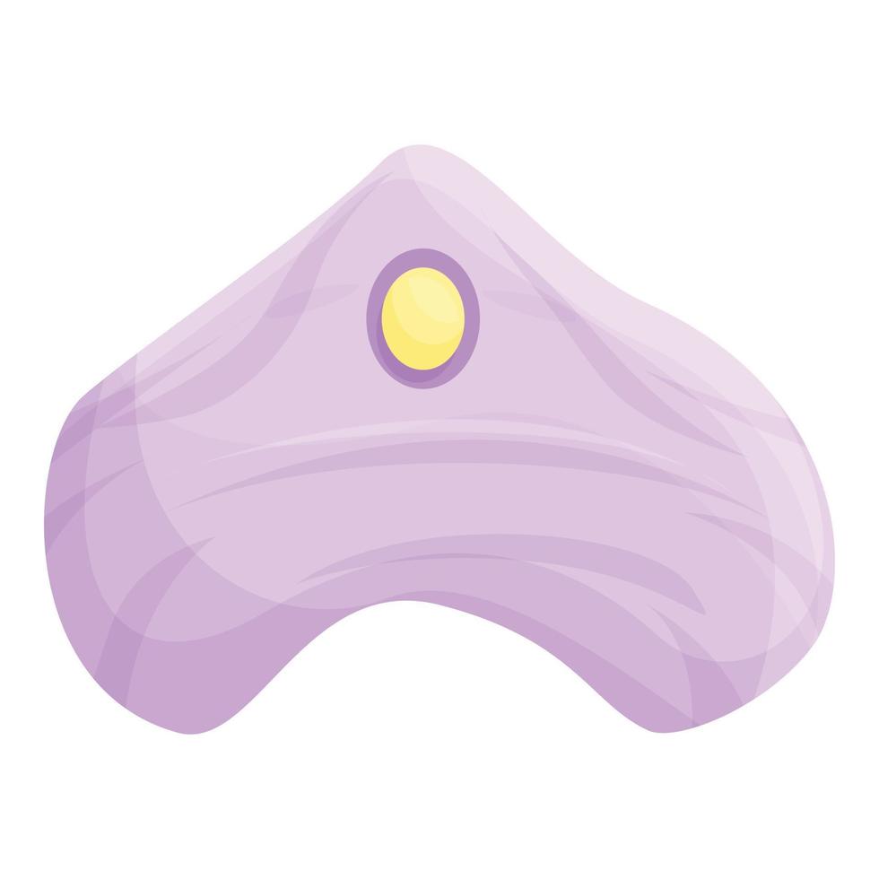 Sultan turban icon cartoon vector. Arab hat vector