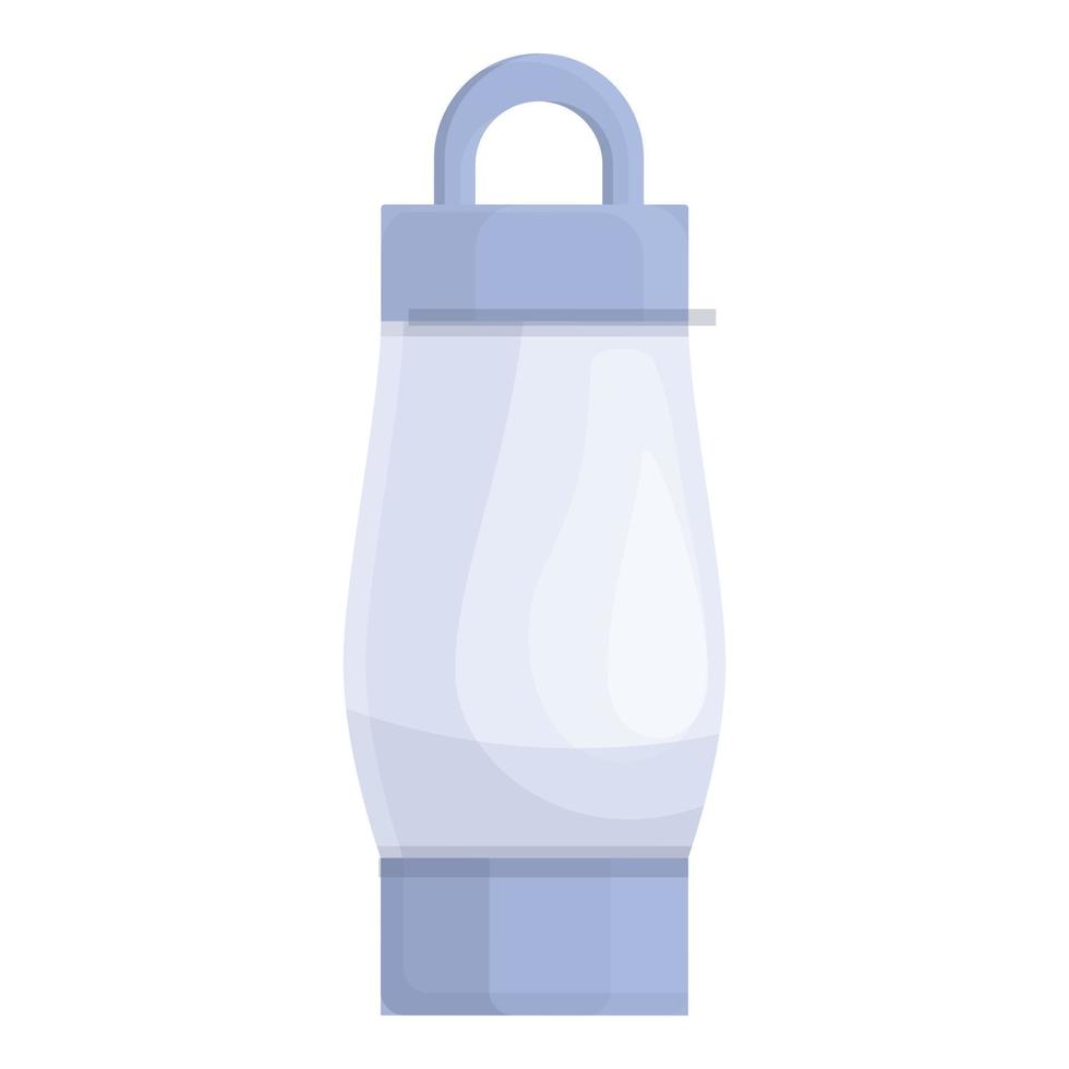 Camp lamp icon cartoon vector. Kerosene lantern vector