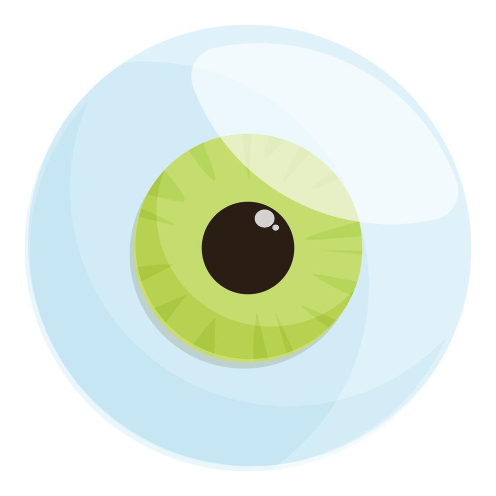 vector de dibujos animados de icono de luteína ocular. comida vitamina