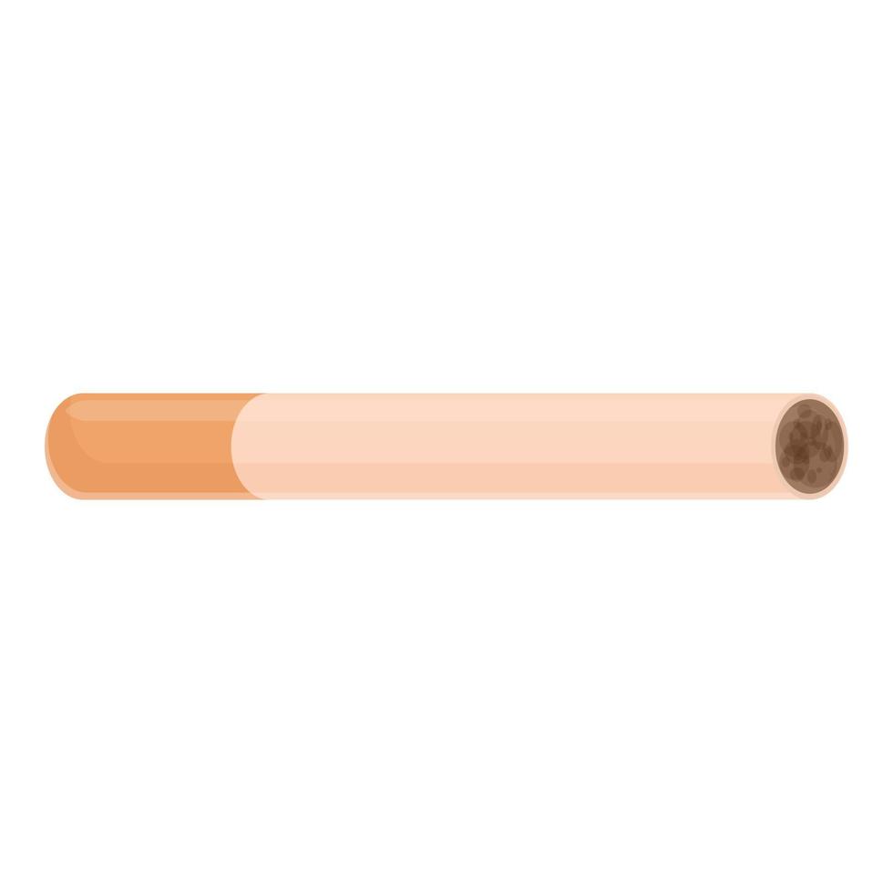 vector de dibujos animados de icono de cigarrillo. paquete de humo