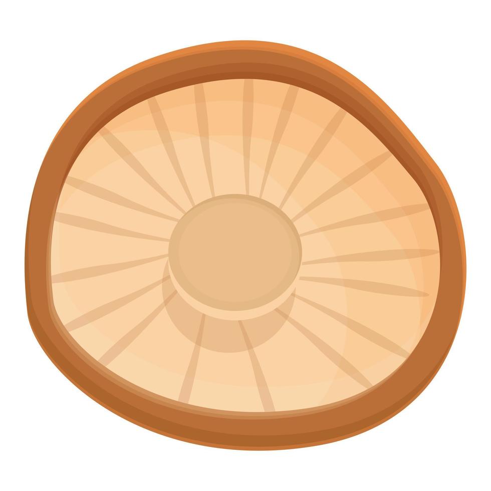 Mushroom icon cartoon vector. Truffle food vector