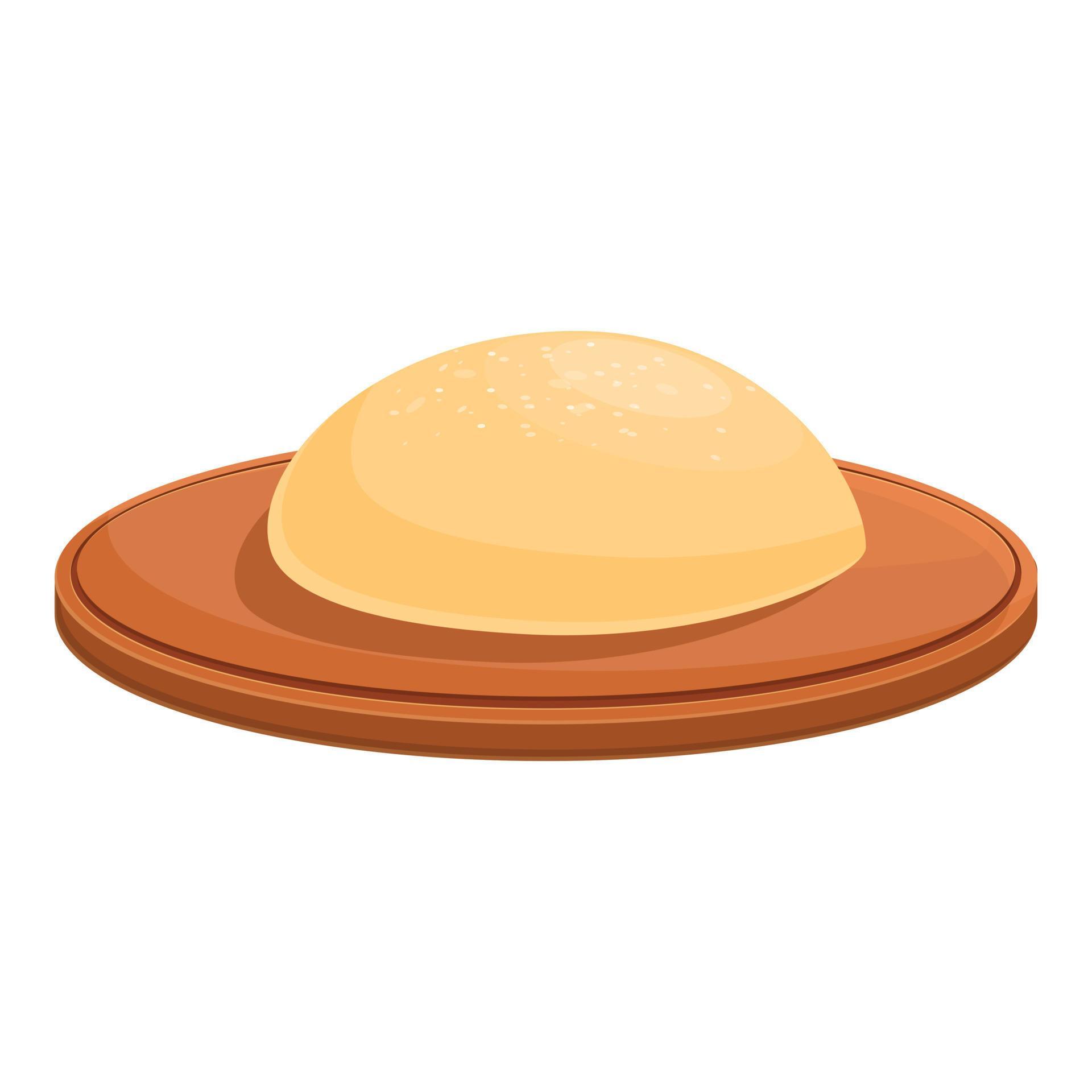 Dough ball icon, cartoon style 14309292 Vector Art at Vecteezy