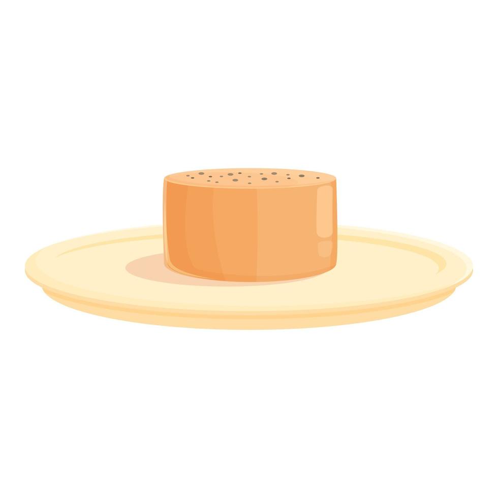 foie gras icono de aperitivo vector de dibujos animados. hígado de alimentos