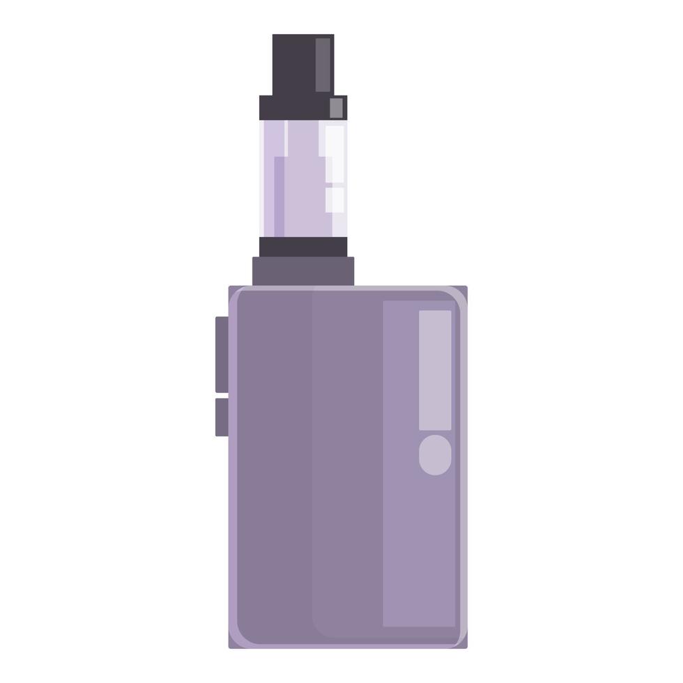 Electric vaper icon cartoon vector. Cigarette vape vector