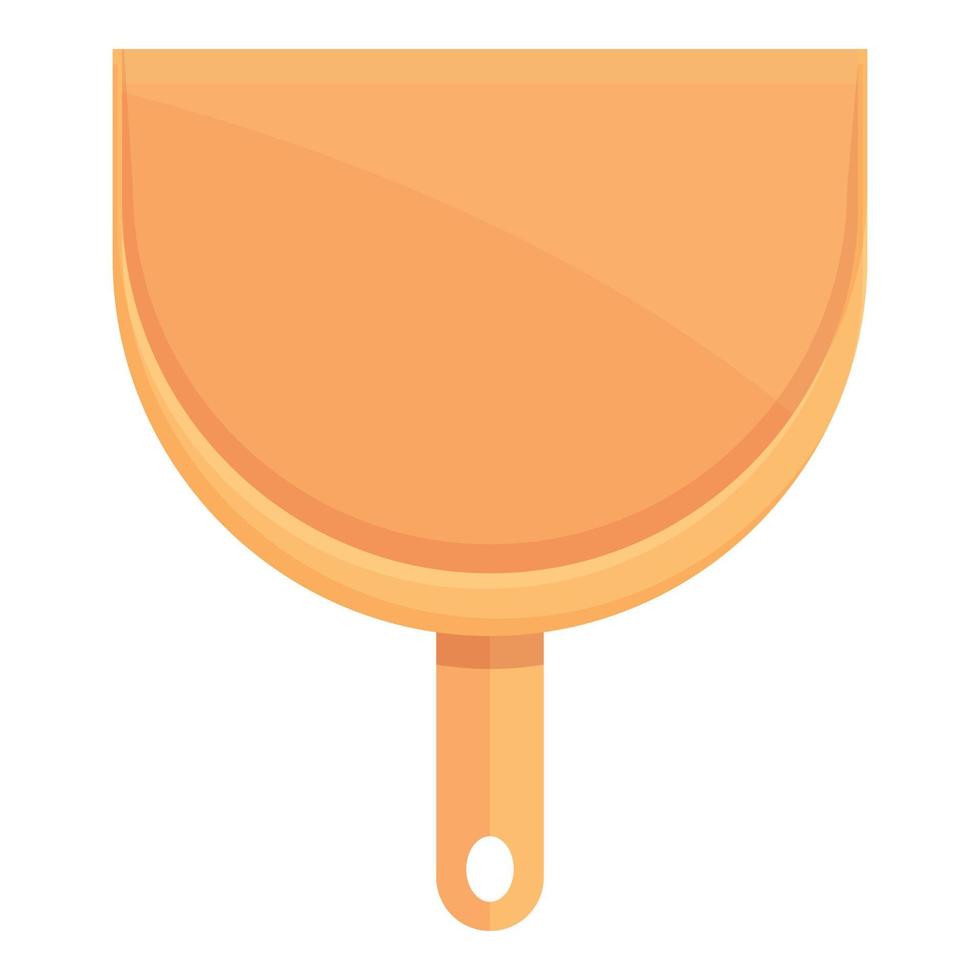 Cleaning dustpan icon cartoon vector. Professional household vector