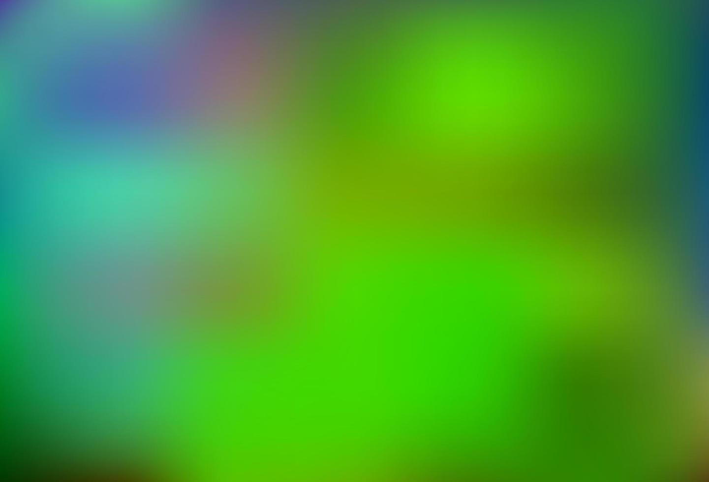 Light Blue, Green vector glossy bokeh pattern.