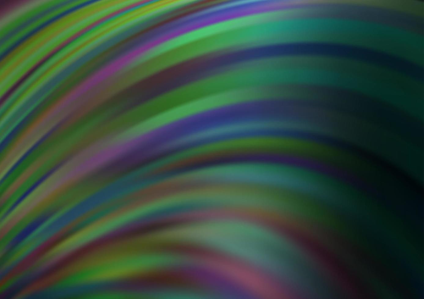 Dark Green vector template with bubble shapes.
