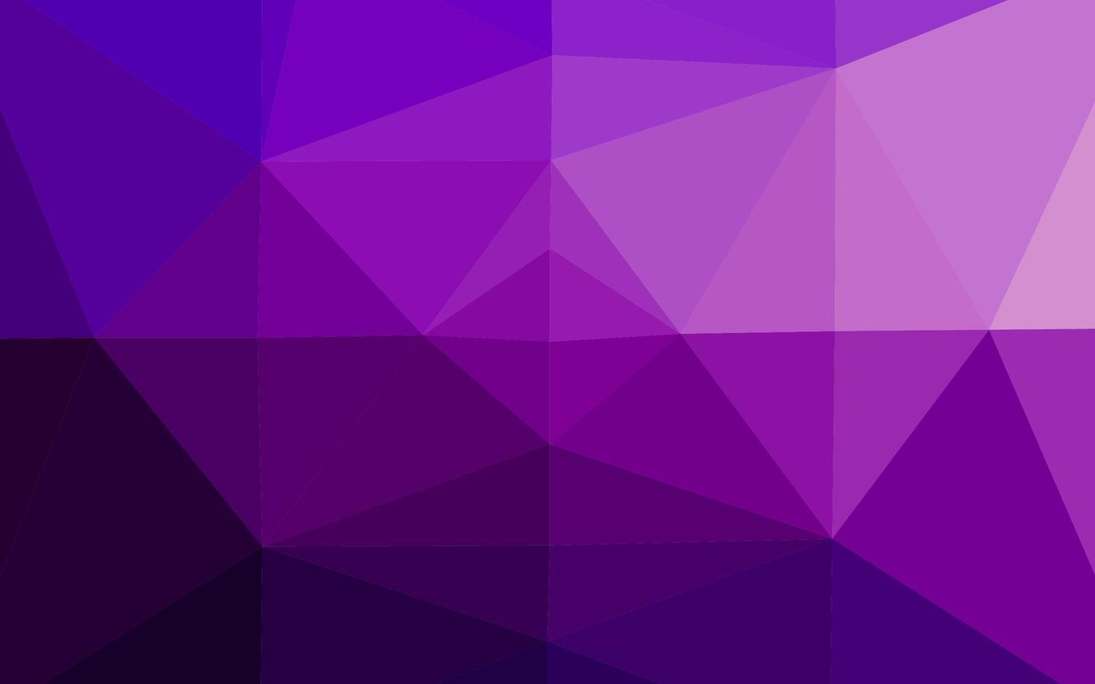 Dark Purple vector blurry triangle texture.