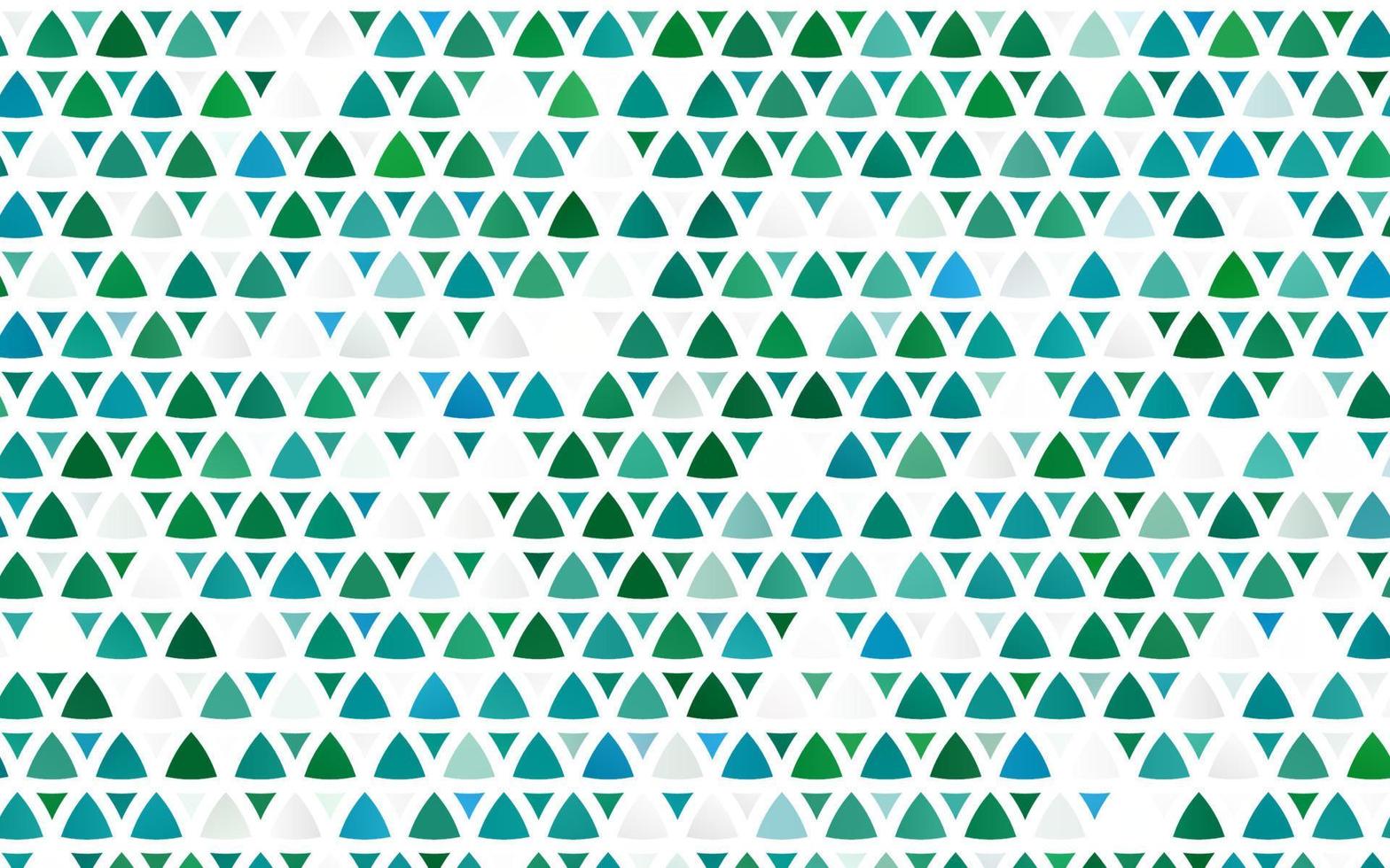 Light Blue, Green vector seamless backdrop with lines, triangles.