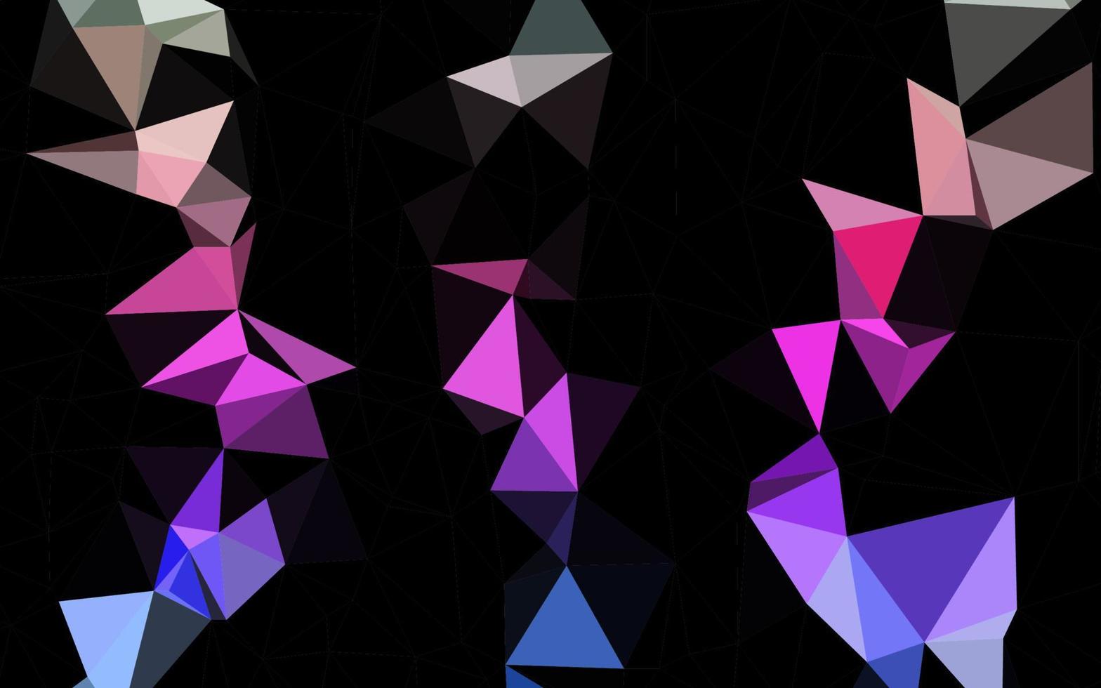 Light Multicolor, Rainbow vector polygonal pattern.