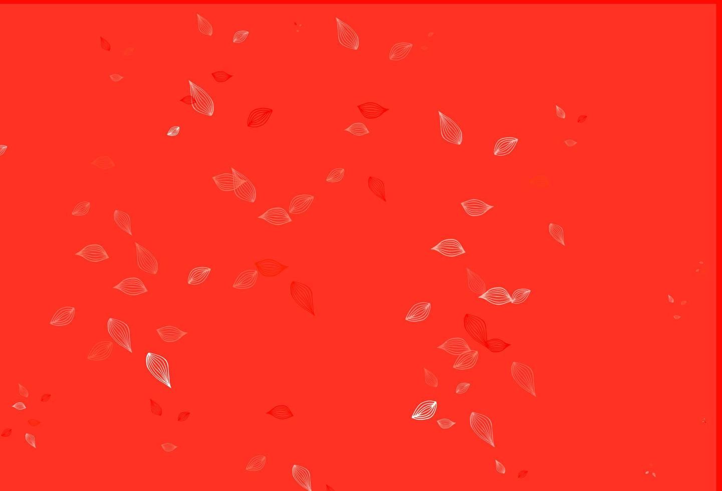 telón de fondo de dibujo de vector rojo claro.