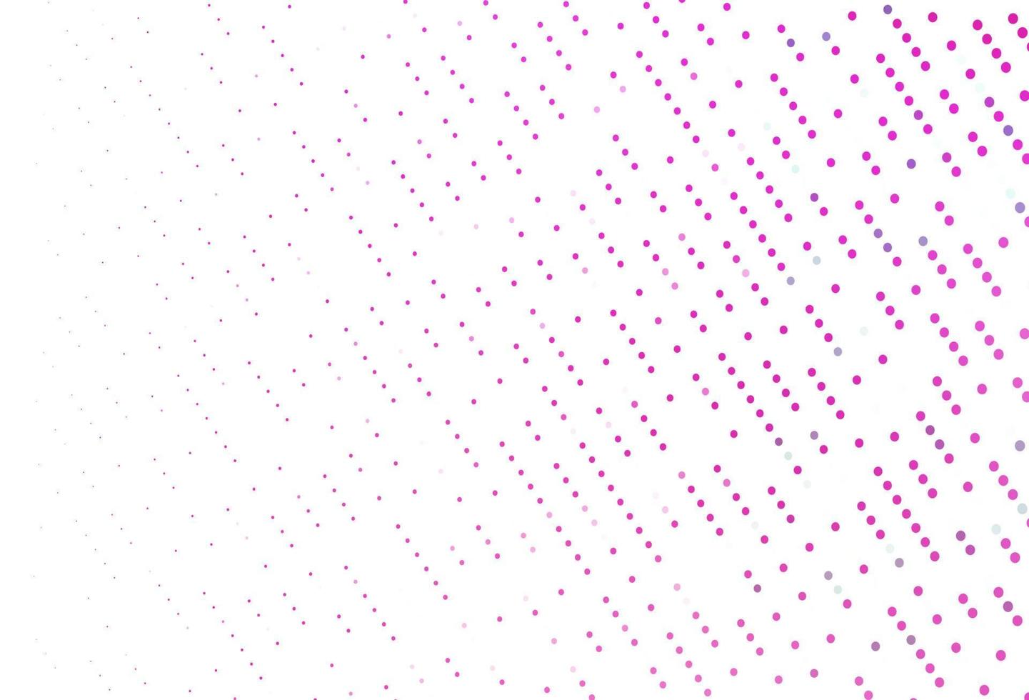 Light Pink vector background with bubbles.