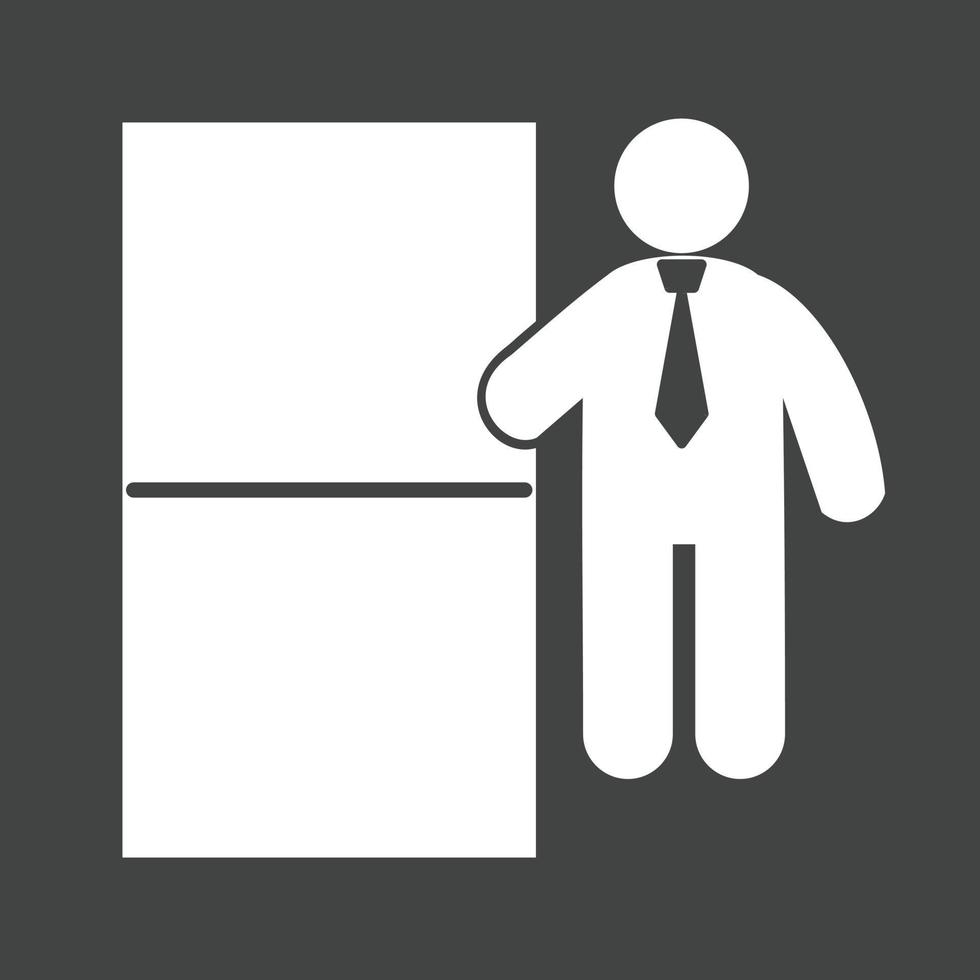 File Management Glyph Inverted Icon vector