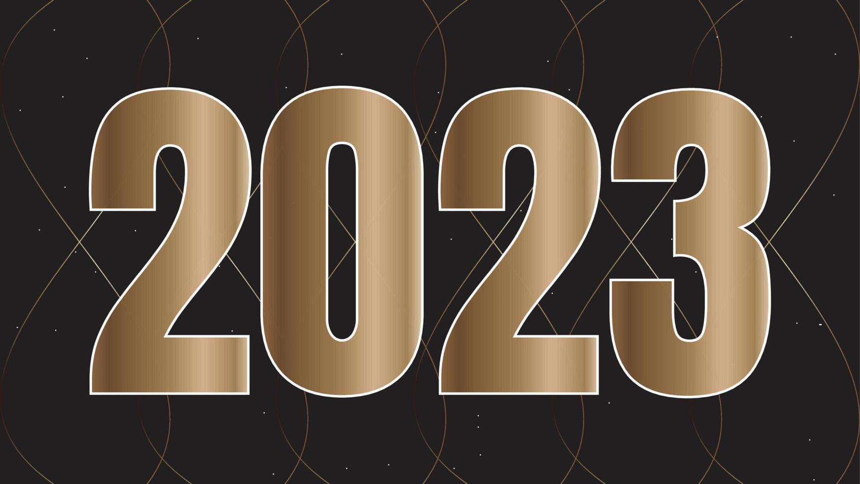 fondo de feliz año nuevo 2023, fondo de feliz año nuevo, fondo 2023 vector