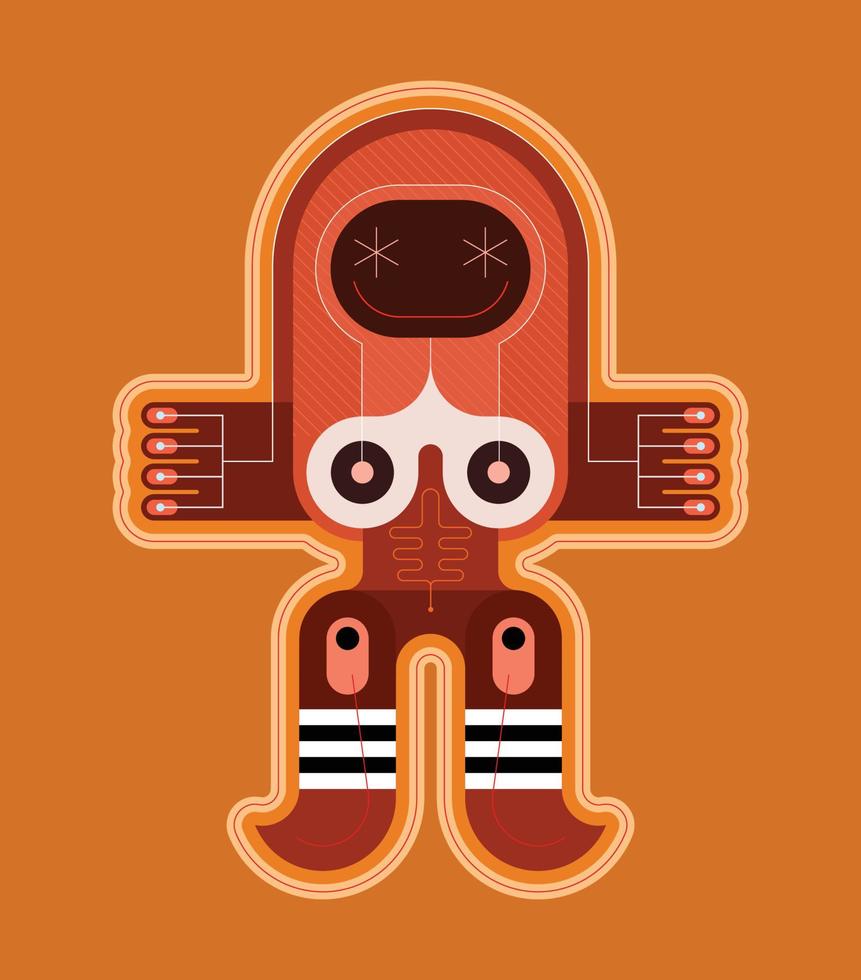 Funny Character vector design