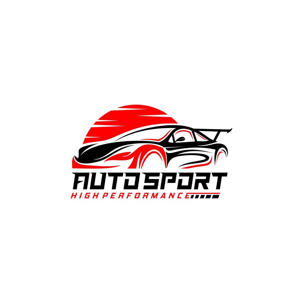 Auto speed logo template vector