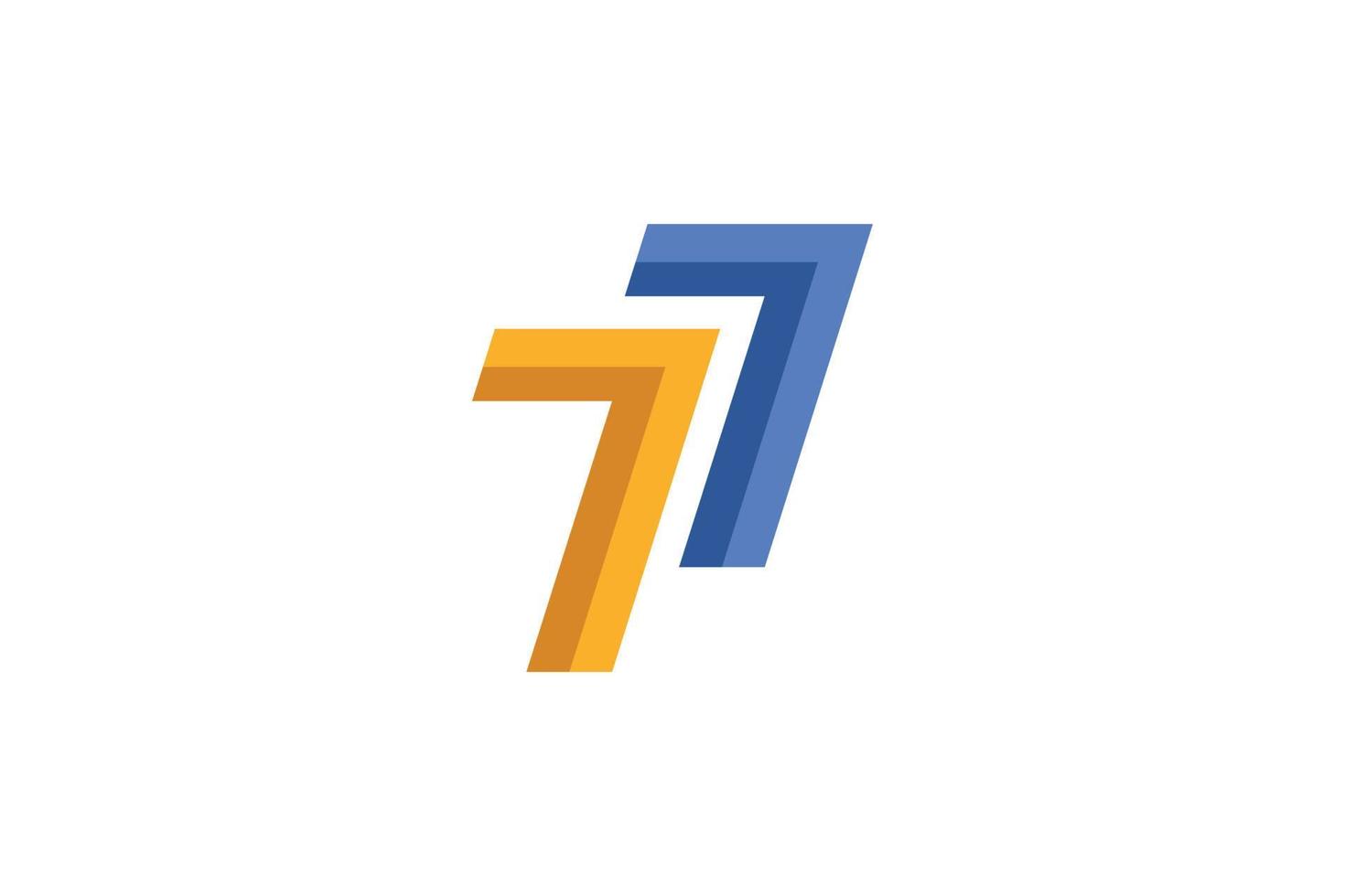 Flat Design Letter T Logo vector