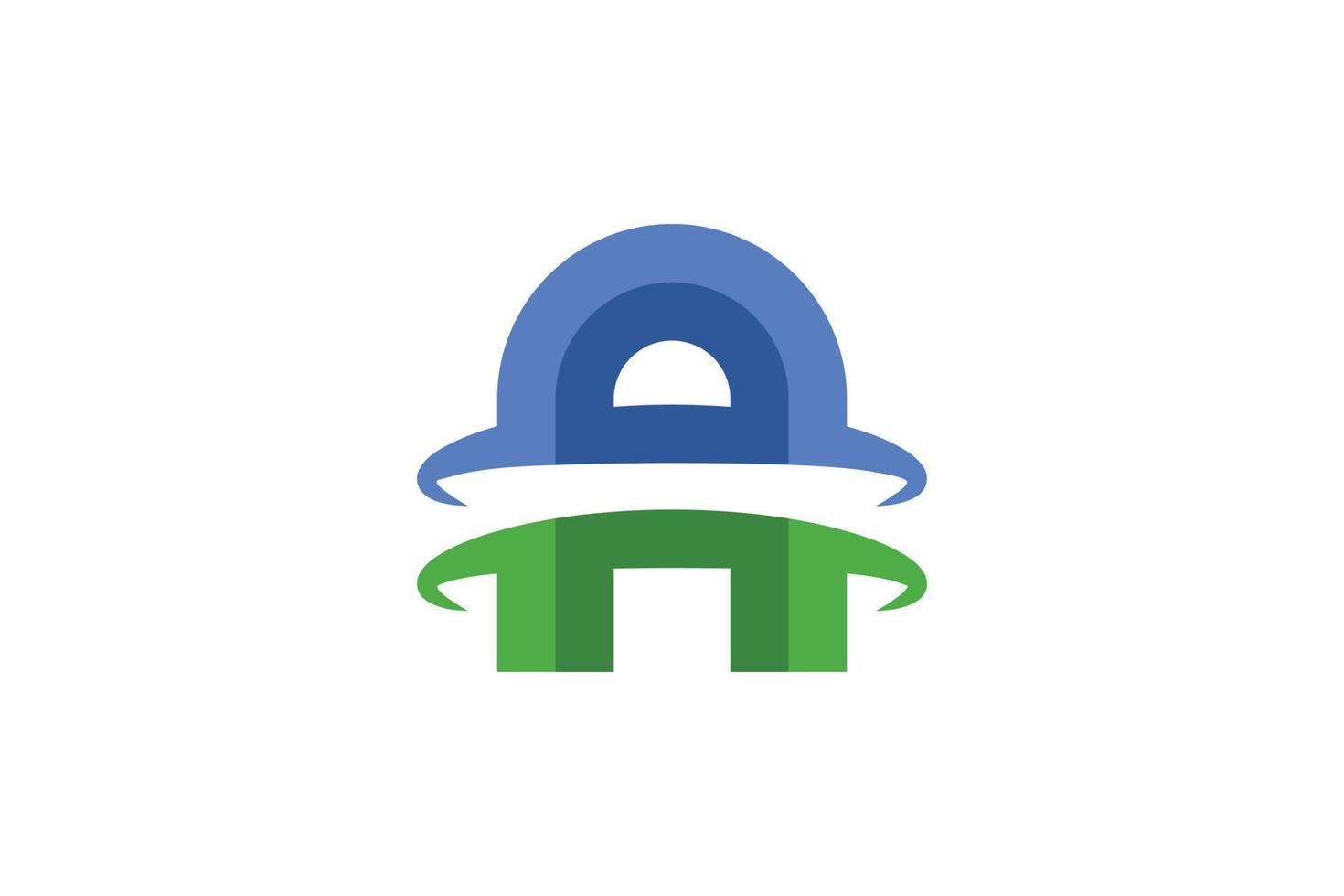 Creative Letter N Logo vector
