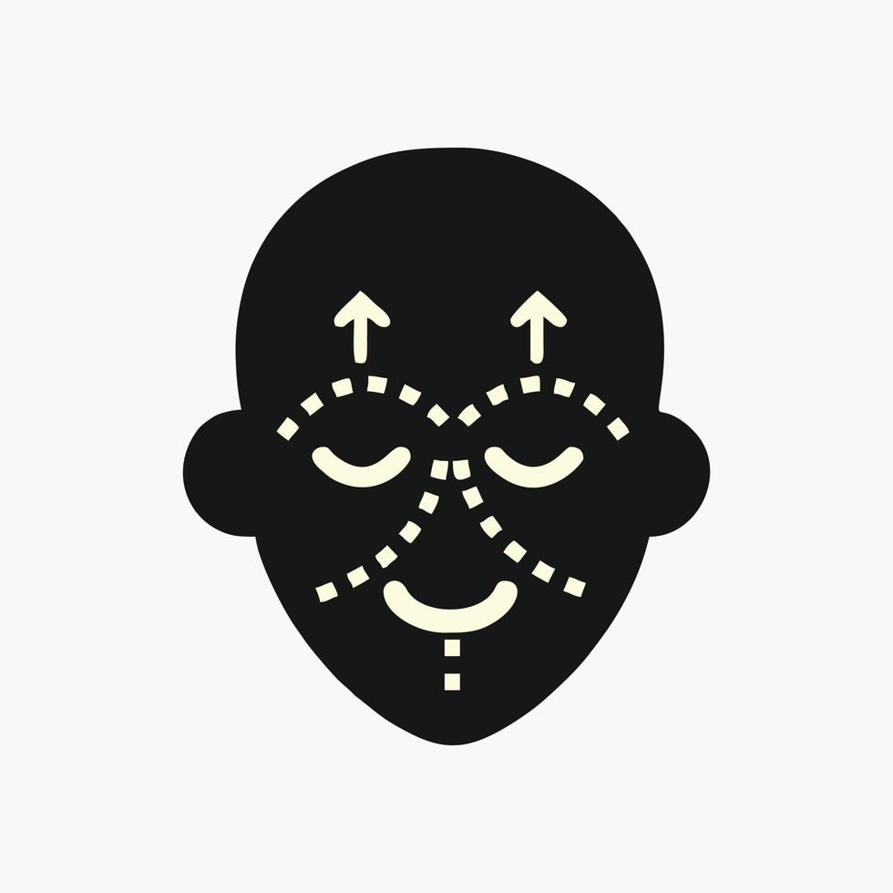 man surgery face vector