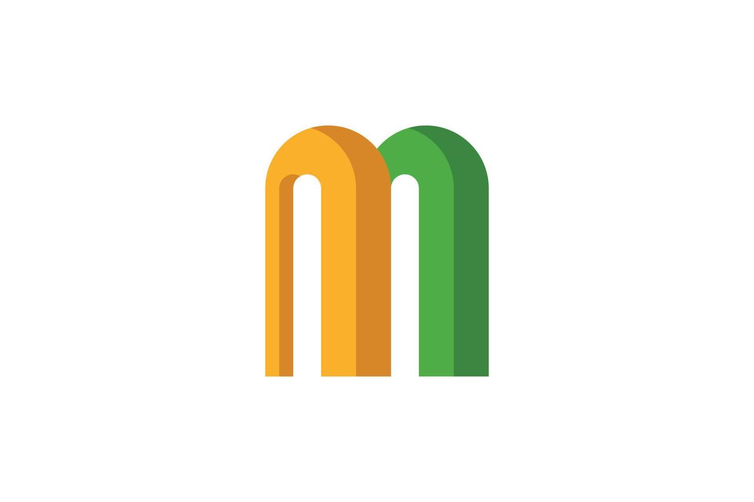 Creative Letter M Logo vector