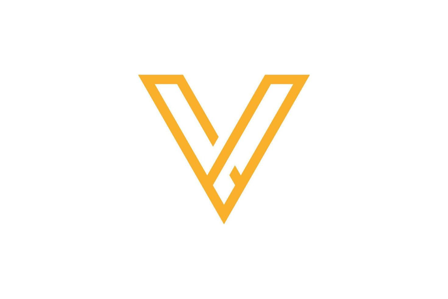 Creative Letter V Logo vector