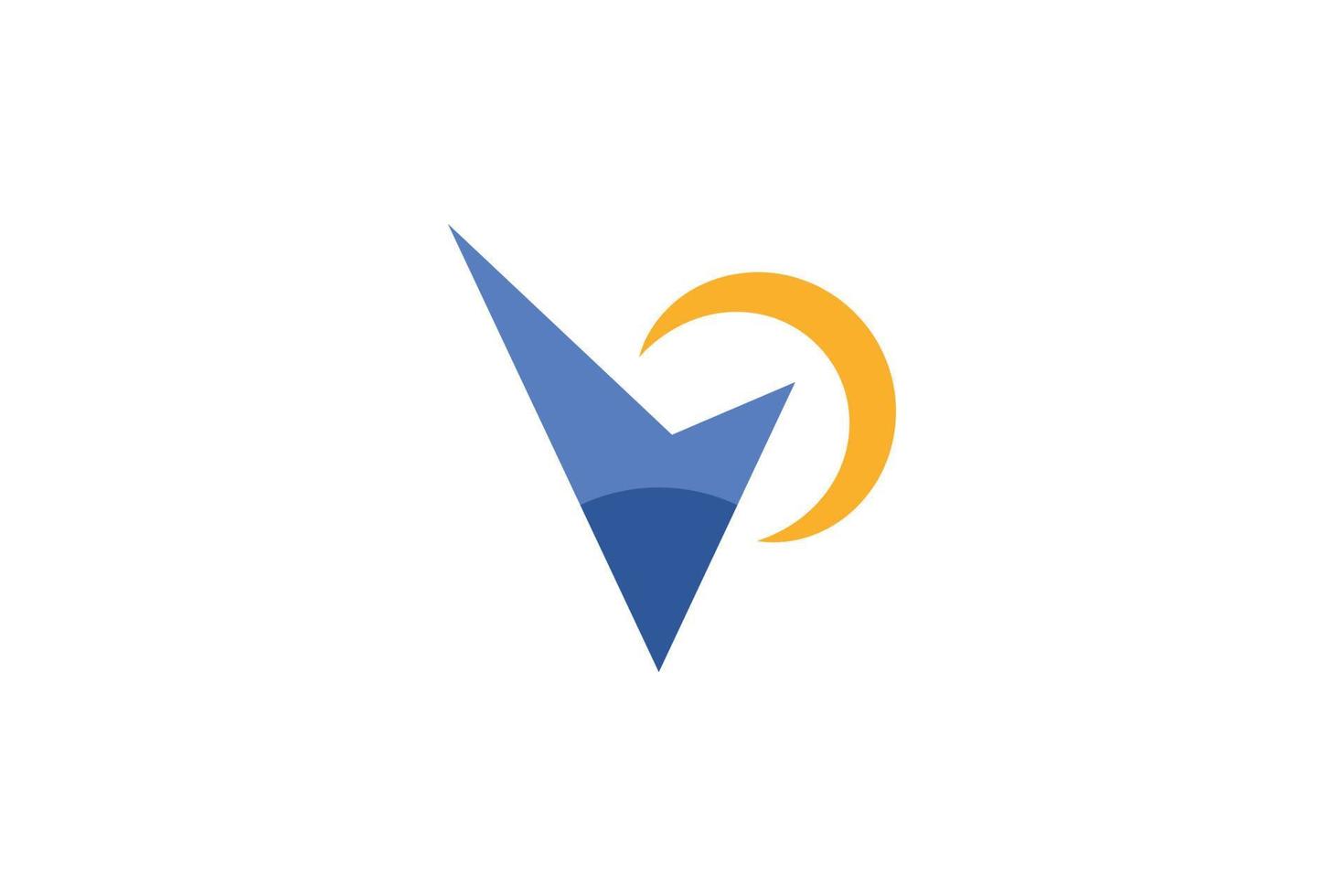 Creative Letter V Logo vector
