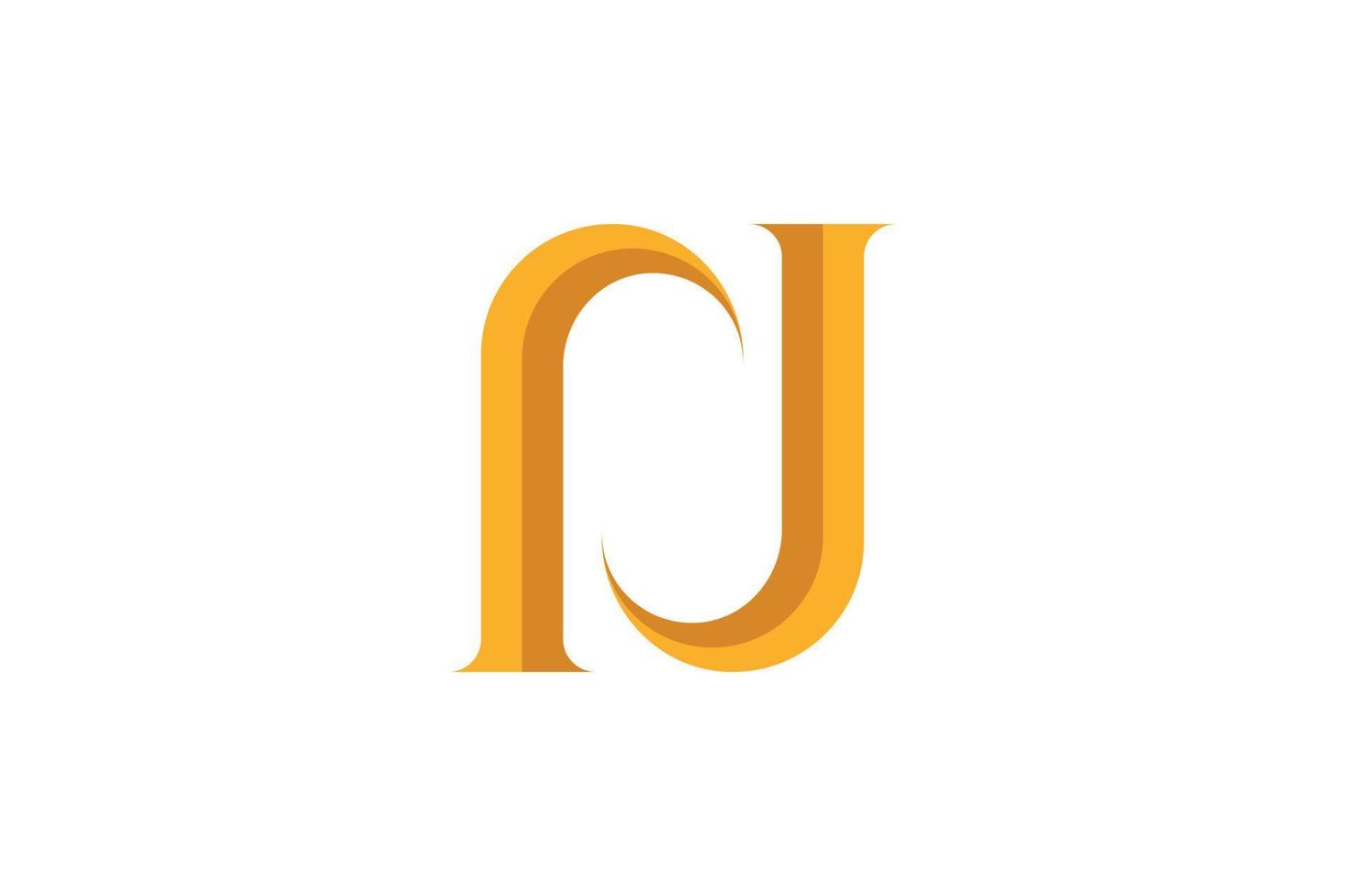 Creative Letter N Logo vector