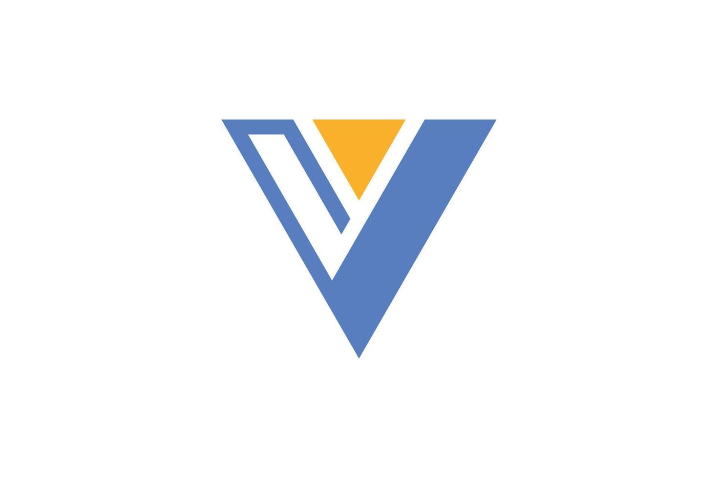 Creative Letter V Logo vector