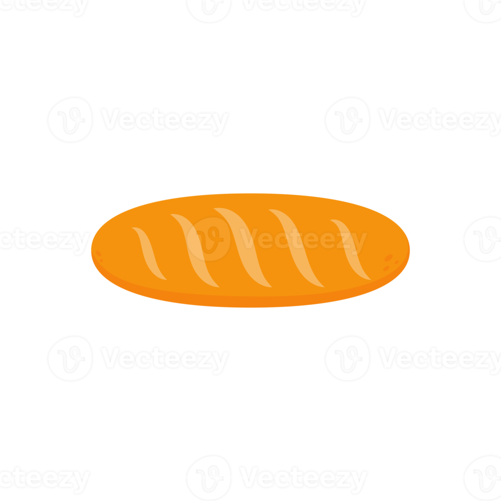 geroosterd brood gemaakt van tarwe meel is een populair ontbijt voedsel. png